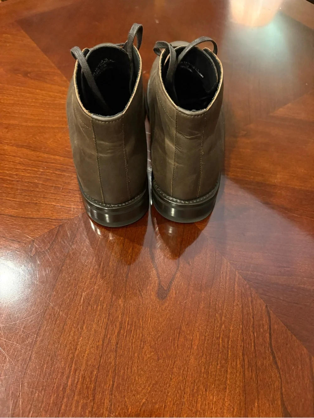 Thursday Boot Company Men's Dark Brown Leather Chukka Boots